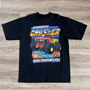 All Sport Maxweight Autographed Carolina Crusher Hot Rod Association 90s Vintage